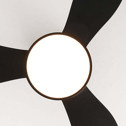 Minimalist Shade Fan Mount Ceiling Fan Light