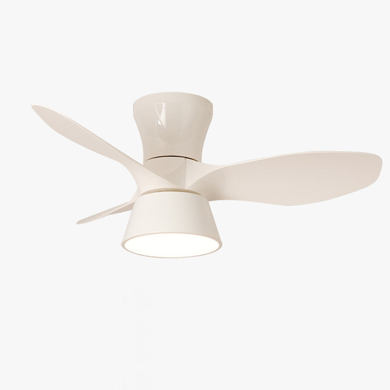 Minimalist Shade Fan Mount Ceiling Fan Light