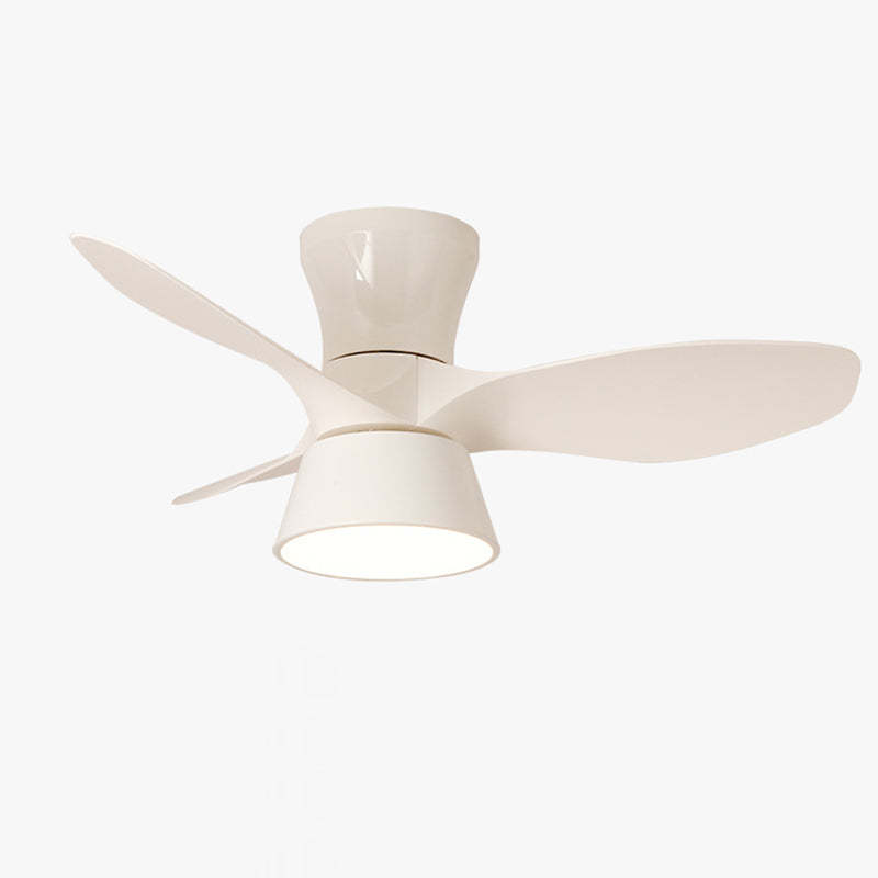 Minimalist Shade Fan Mount Ceiling Fan Light