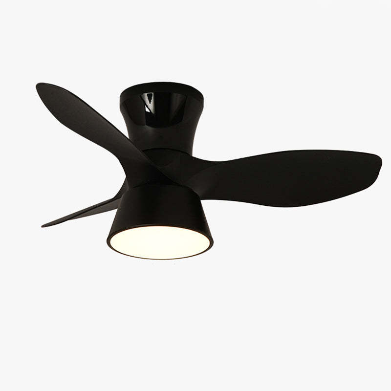 Minimalist Shade Fan Mount Ceiling Fan Light