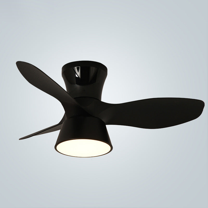Minimalist Shade Fan Mount Ceiling Fan Light