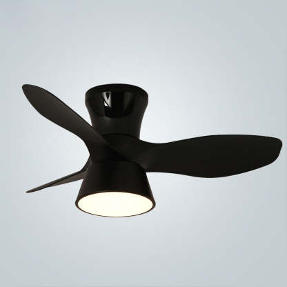 Minimalist Shade Fan Mount Ceiling Fan Light
