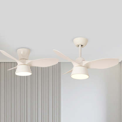 Minimalist Shade Fan Mount Ceiling Fan Light