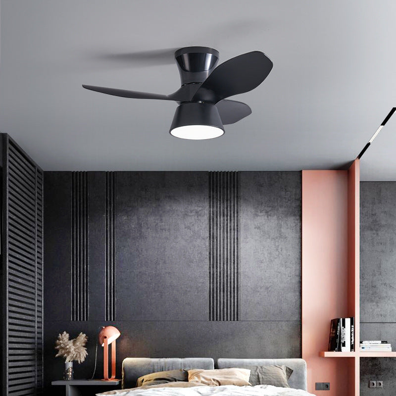 Minimalist Shade Fan Mount Ceiling Fan Light