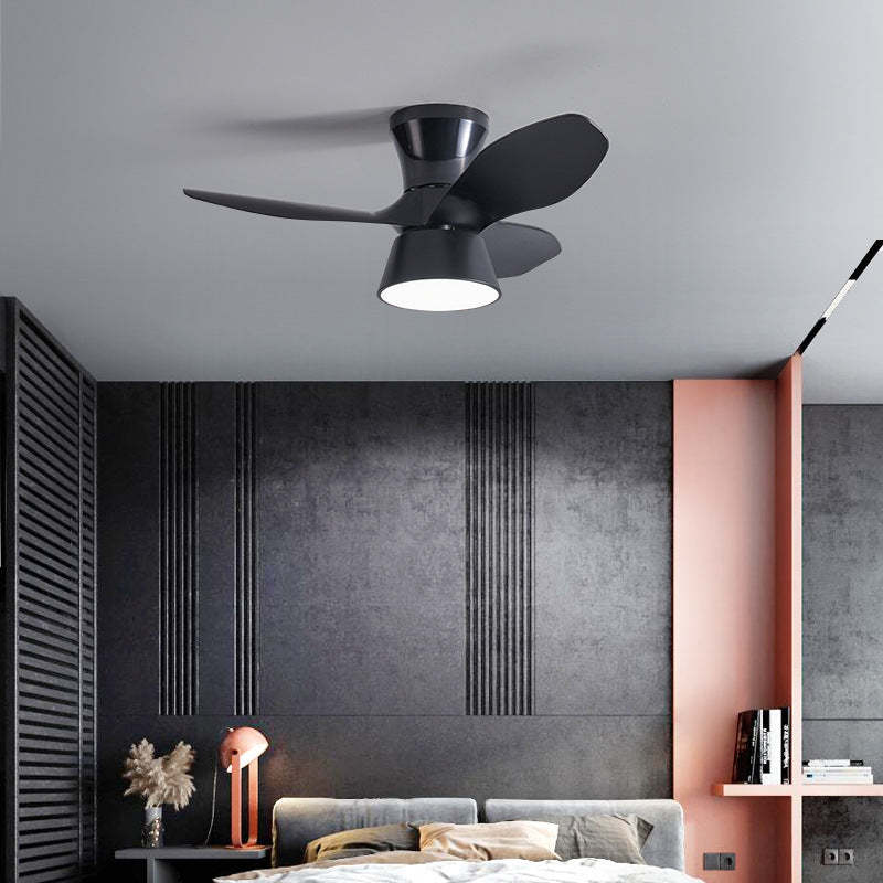 Minimalist Shade Fan Mount Ceiling Fan Light