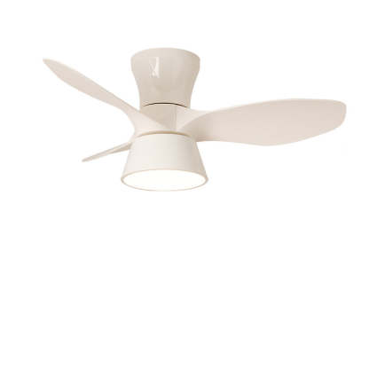 Minimalist Shade Fan Mount Ceiling Fan Light