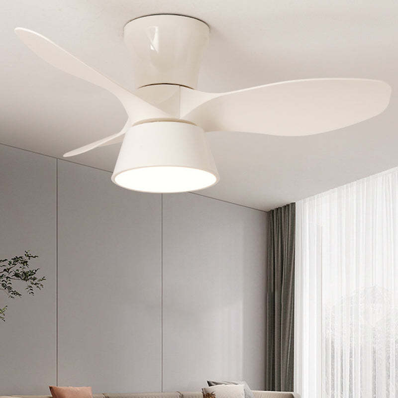 Minimalist Shade Fan Mount Ceiling Fan Light