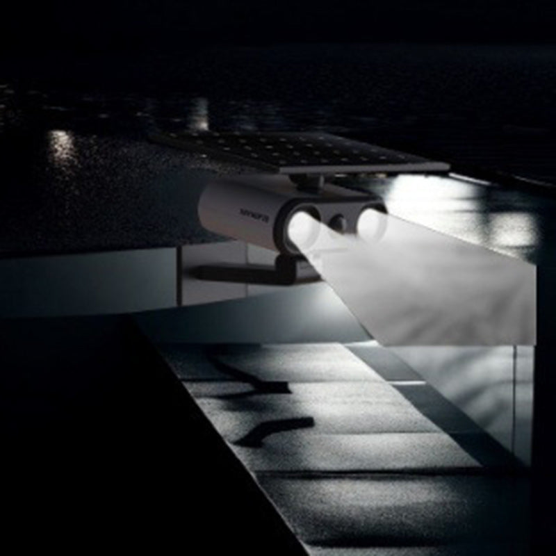 Contemporary sensor motion outdoor wall lighting in aluminum