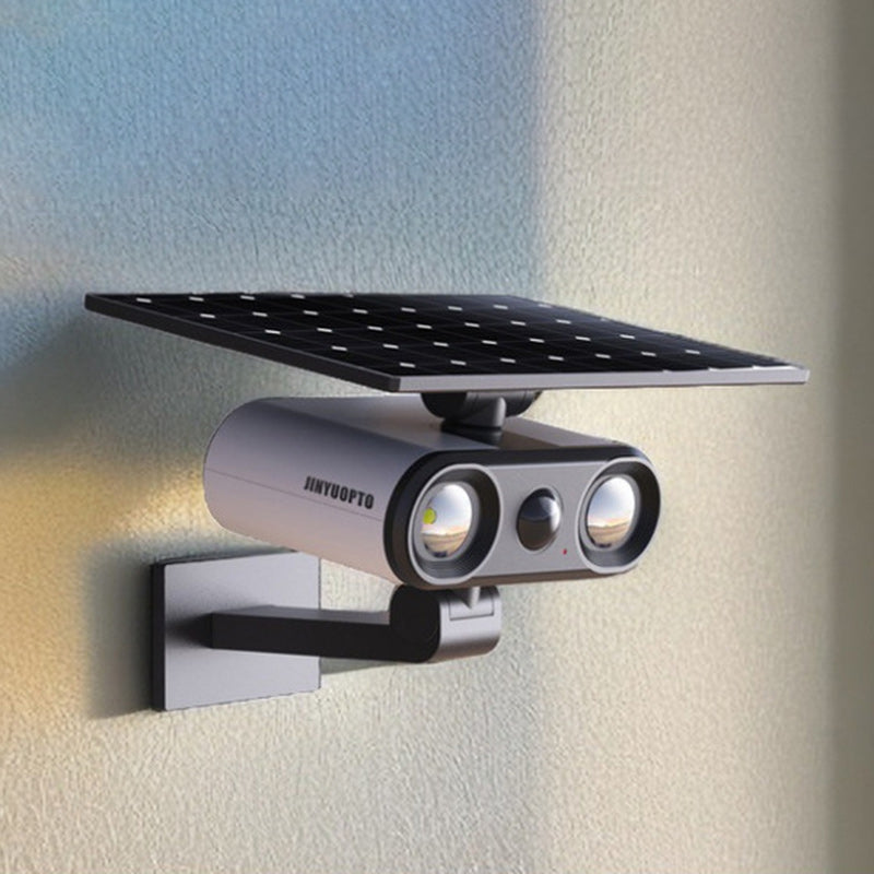 Industrial Aluminum Motion Sensor Solar LED Wall Sconce