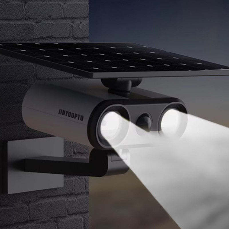 Industrial Aluminum Motion Sensor Solar LED Wall Sconce
