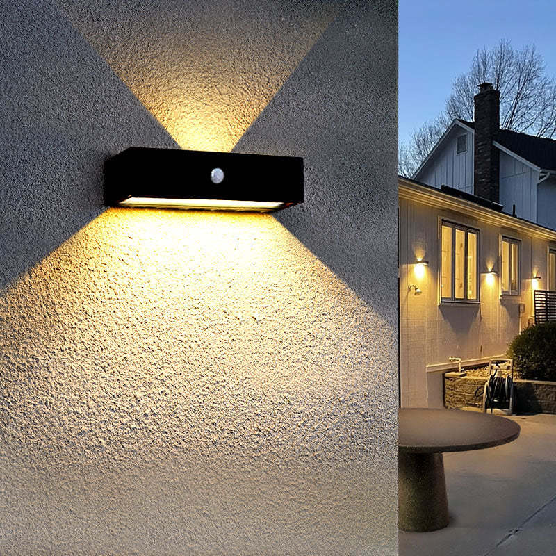 Modern Rectangular Aluminum Up Light