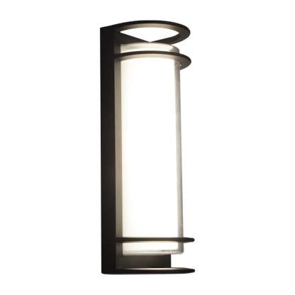 Industrial Aluminum Acrylic Cylinder LED Wall Sconce