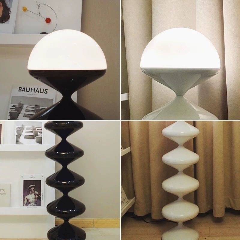 French Gourd Iron Acrylic Floor Lamp