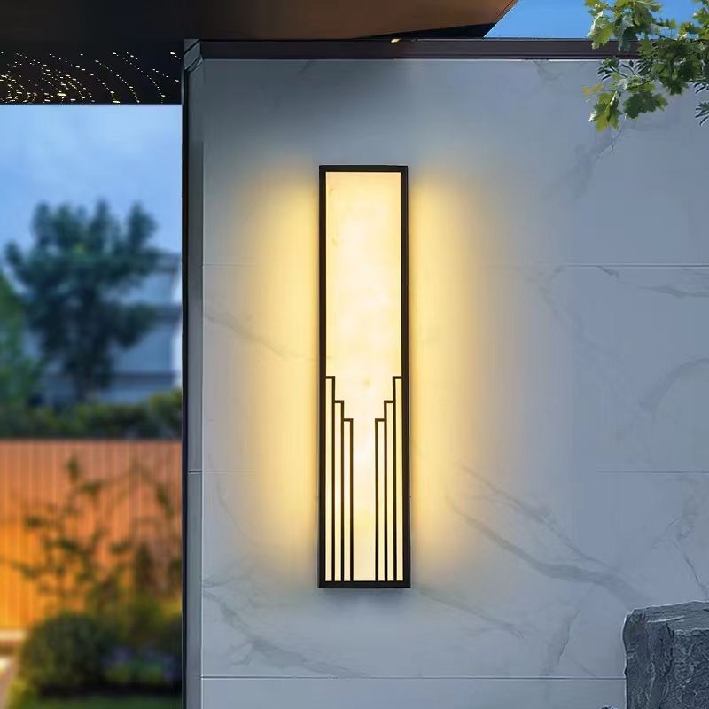 Chinese Stainless Steel Faux Wall Sconce - 01