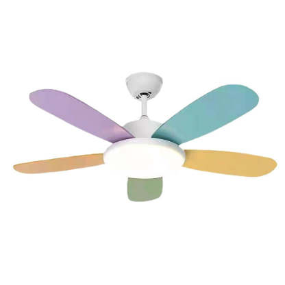 Scandinavian Macaron Blade Ceiling Fan