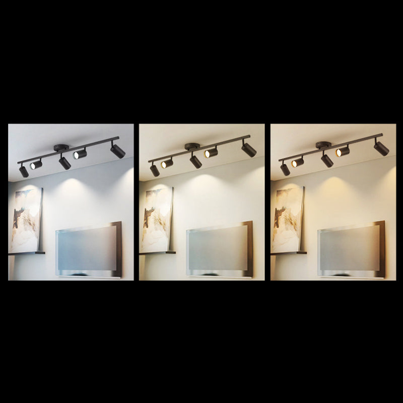 Contemporary Iron Aluminum Track Ceiling Light