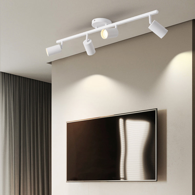 Contemporary Iron Aluminum Track Ceiling Light