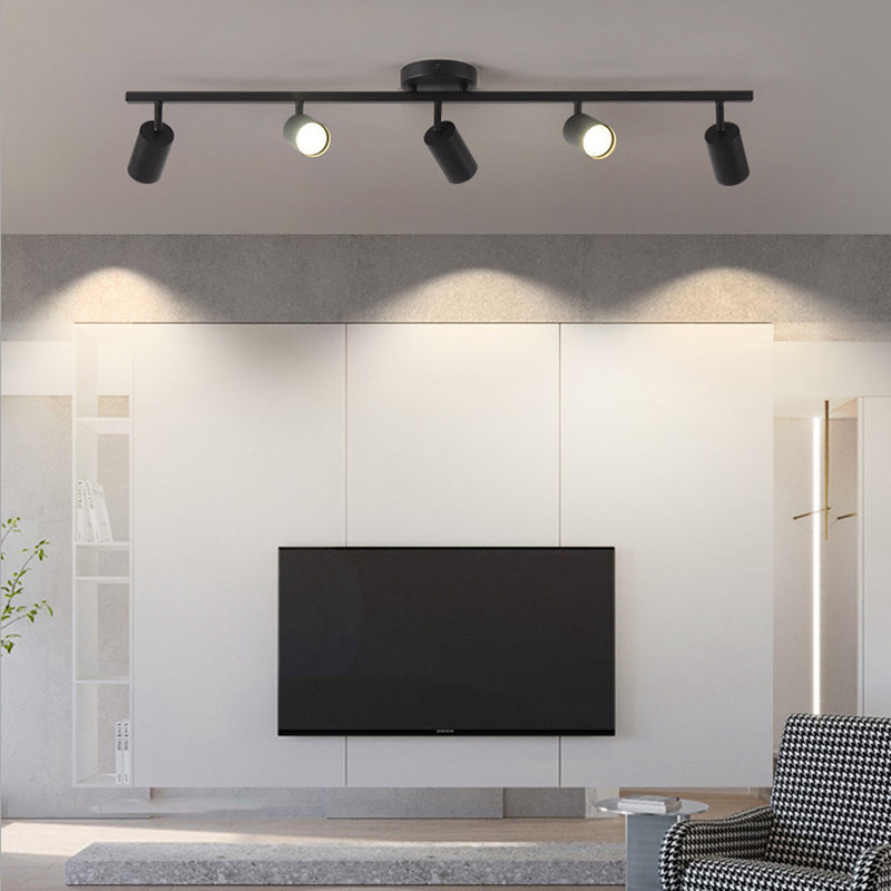 Contemporary Iron Aluminum Track Ceiling Light