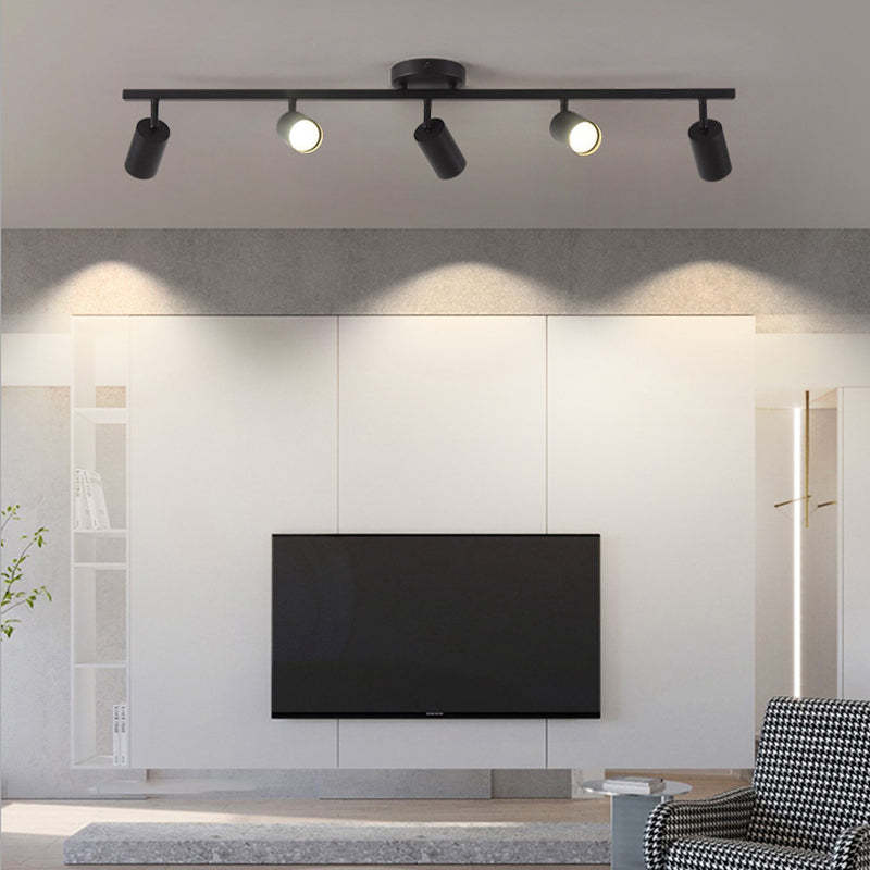 Contemporary Iron Aluminum Track Ceiling Light