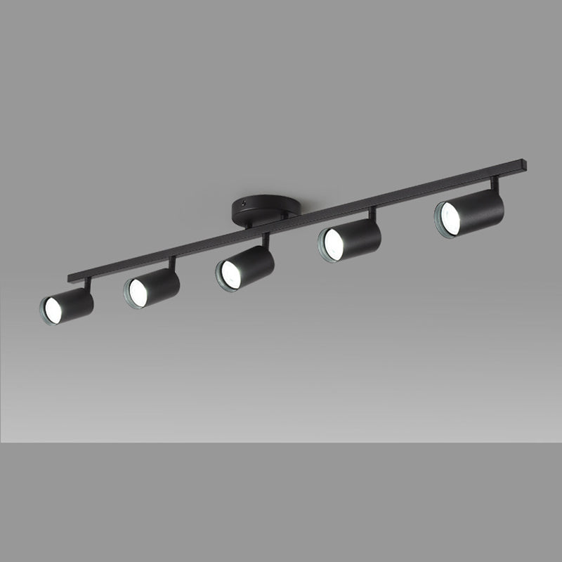 Contemporary Iron Aluminum Track Ceiling Light
