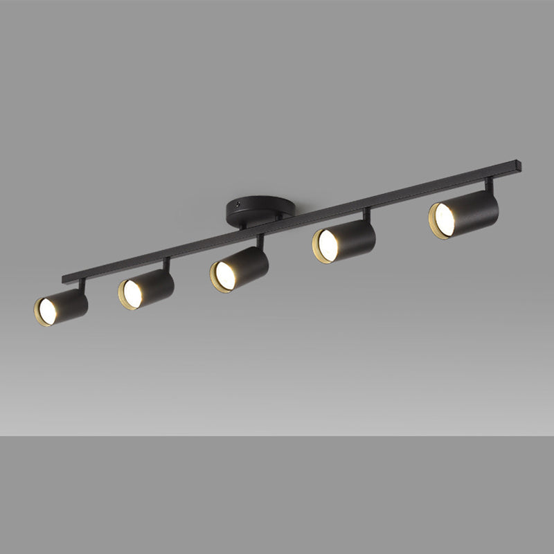 Contemporary Iron Aluminum Track Ceiling Light