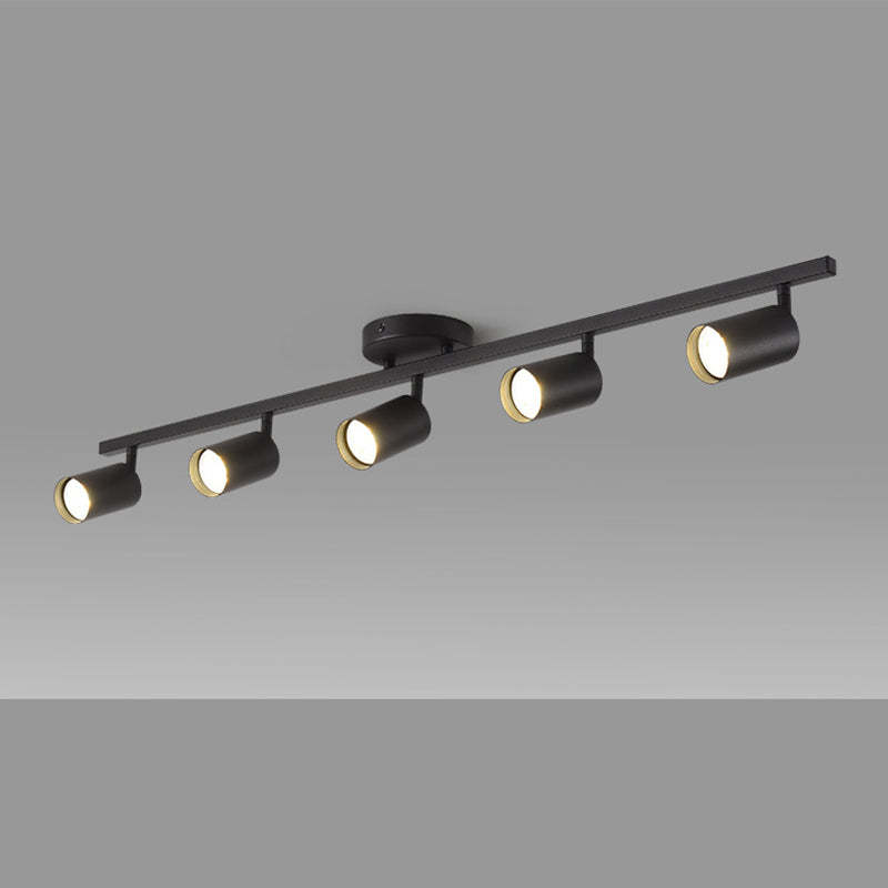 Contemporary Iron Aluminum Track Ceiling Light