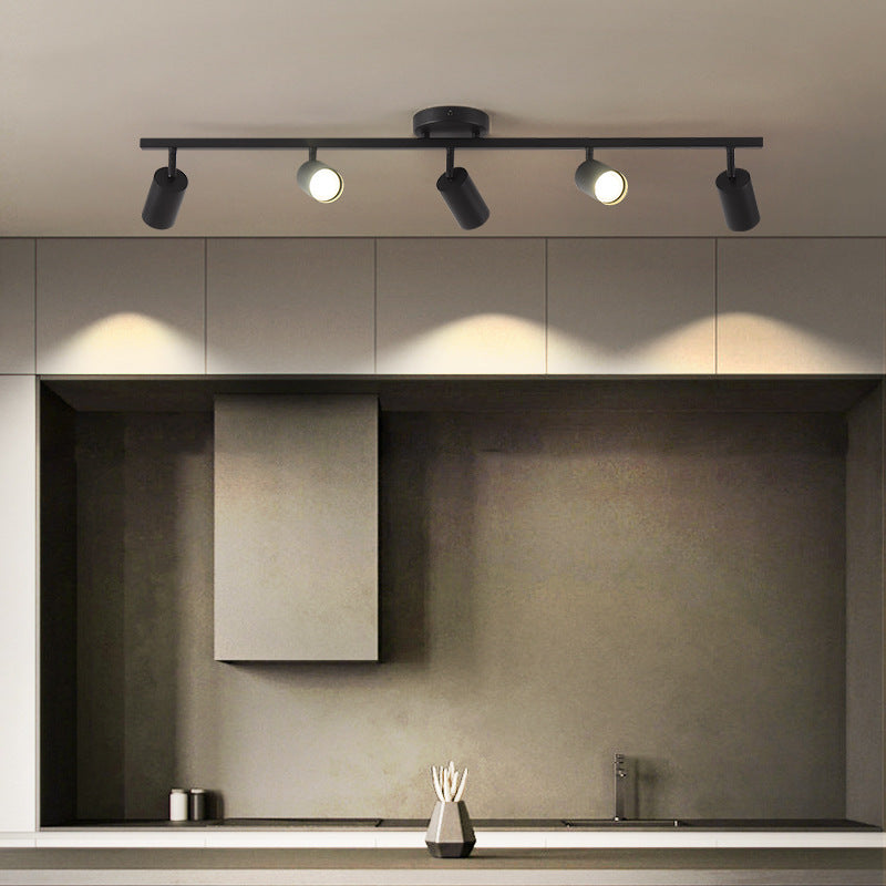 Contemporary Iron Aluminum Track Ceiling Light