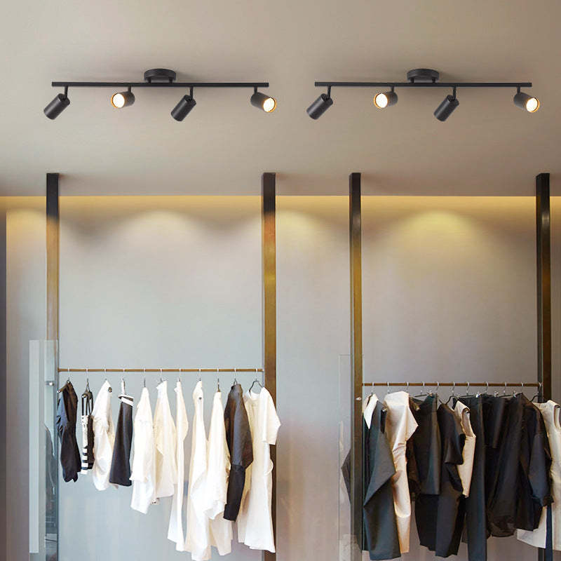 Contemporary Iron Aluminum Track Ceiling Light