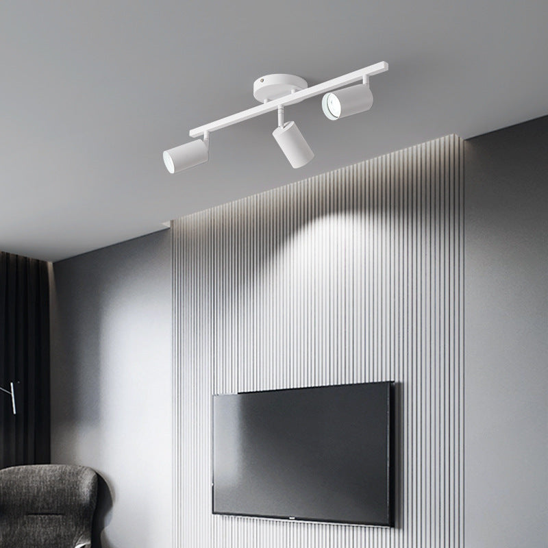 Contemporary Iron Aluminum Track Ceiling Light