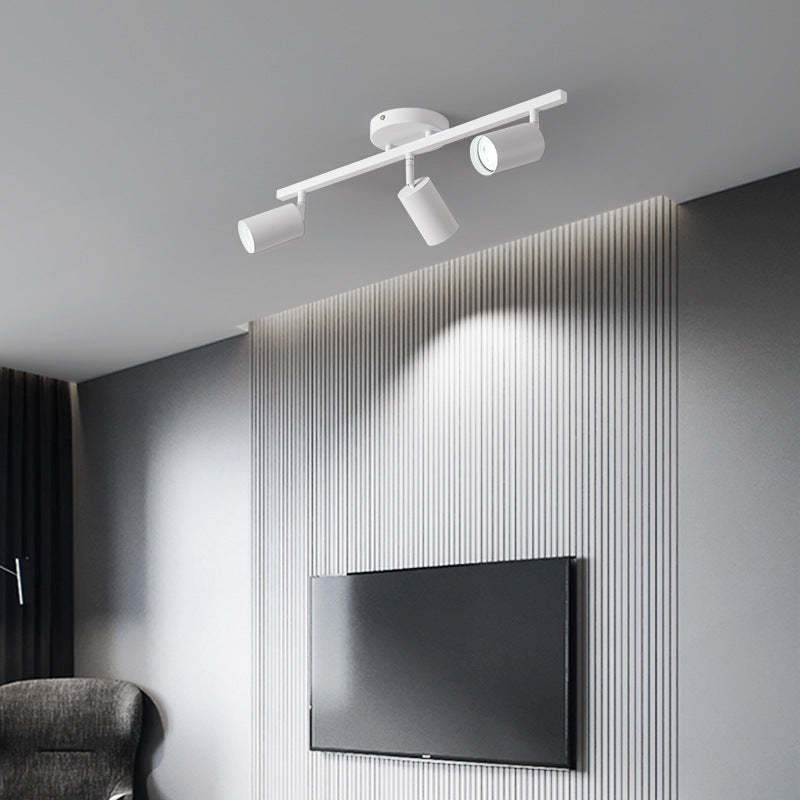 Contemporary Iron Aluminum Track Ceiling Light