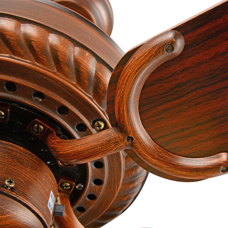 Traditional Tiffany Flower Stained Downrod