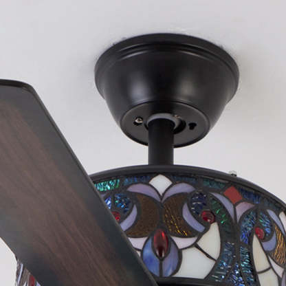 Traditional Tiffany Stained Dome Hardware