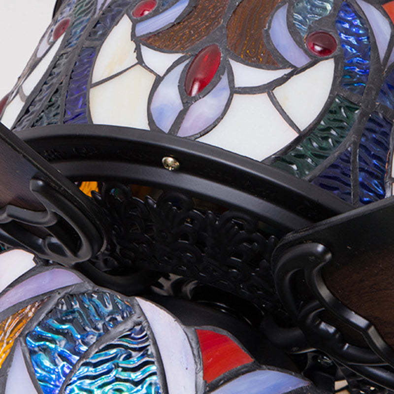 Traditional Tiffany Stained Dome Hardware