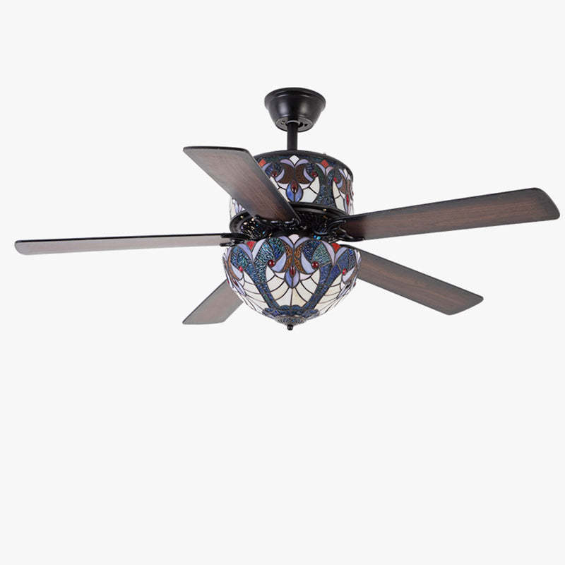Traditional Tiffany Stained Dome Hardware