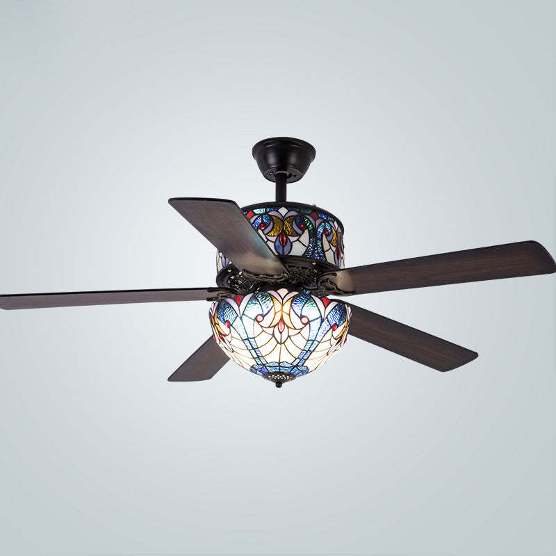 Traditional Tiffany Stained Dome Hardware