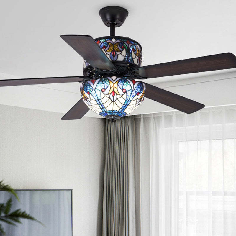 Traditional Tiffany Stained Dome Hardware