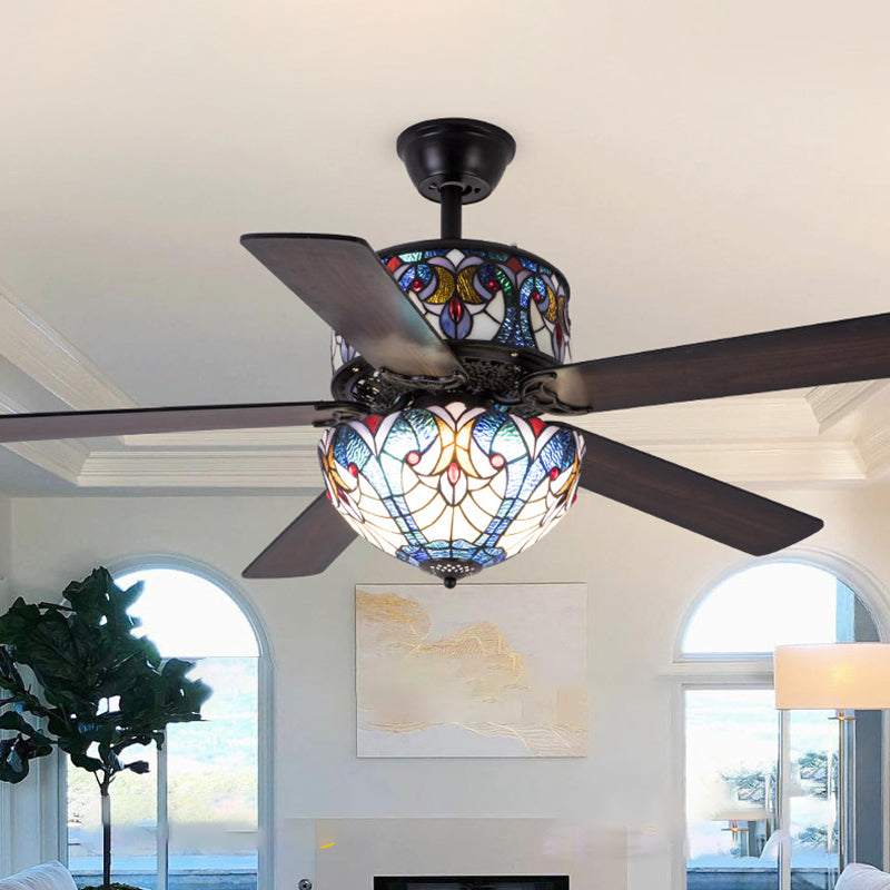 Traditional Tiffany Stained Dome Hardware