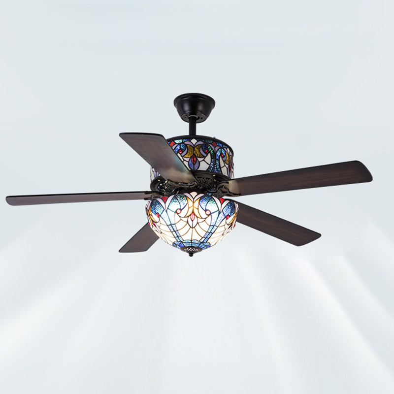 Traditional Tiffany Stained Dome Hardware