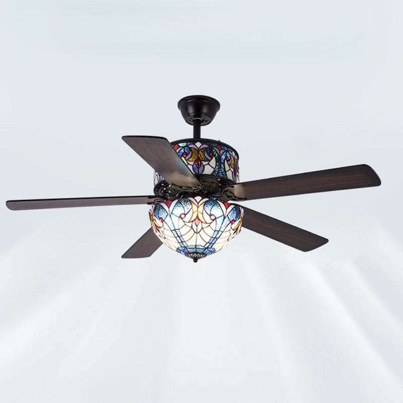 Traditional Tiffany Stained Dome Hardware