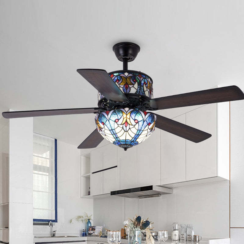 Traditional Tiffany Stained Dome Hardware