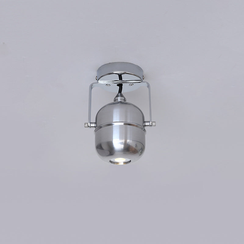 Minimalist Aluminum Iron Cylinder Ceiling Light