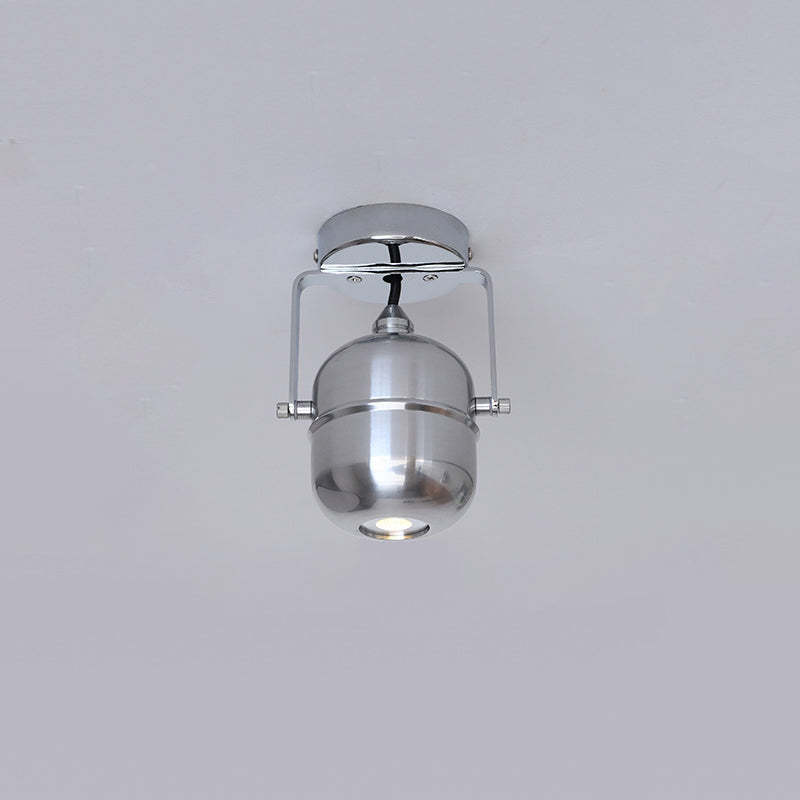 Minimalist Aluminum Iron Cylinder Ceiling Light