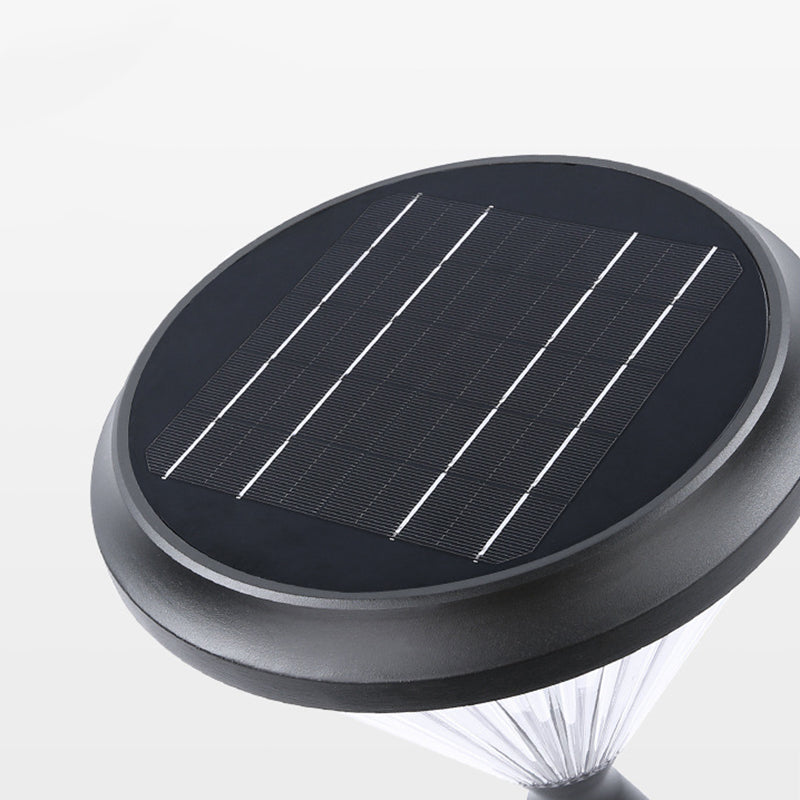 Modern Conical Aluminum LED Solar Wall Sconce