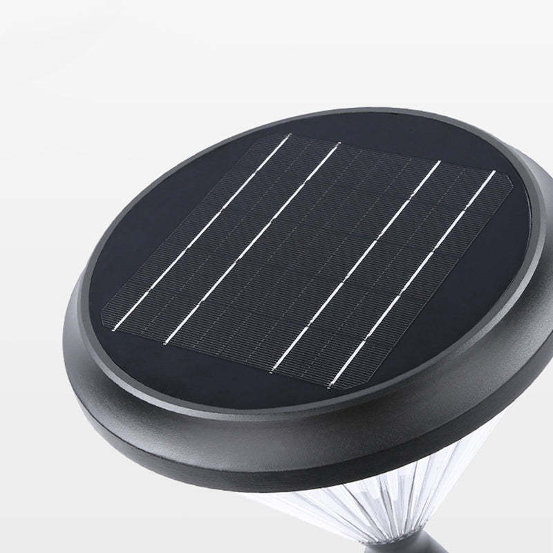 Modern Conical Aluminum LED Solar Wall Sconce