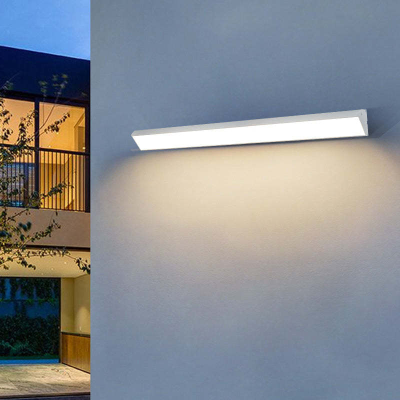 Modern Long Strip Aluminum LED Wall Sconce