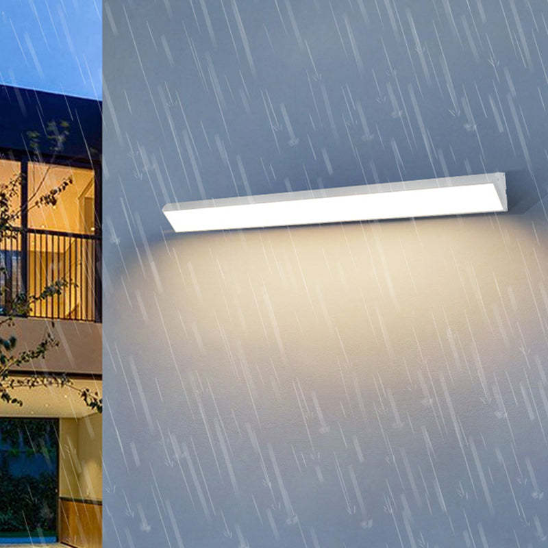 Modern Long Strip Aluminum LED Wall Sconce