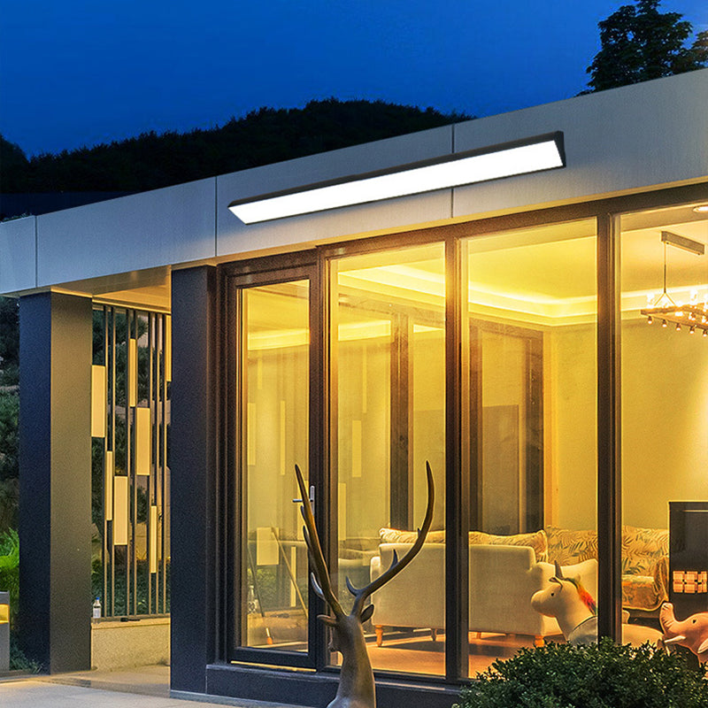 Modern Long Strip Aluminum LED Wall Sconce