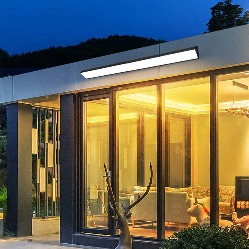 Modern Long Strip Aluminum LED Wall Sconce