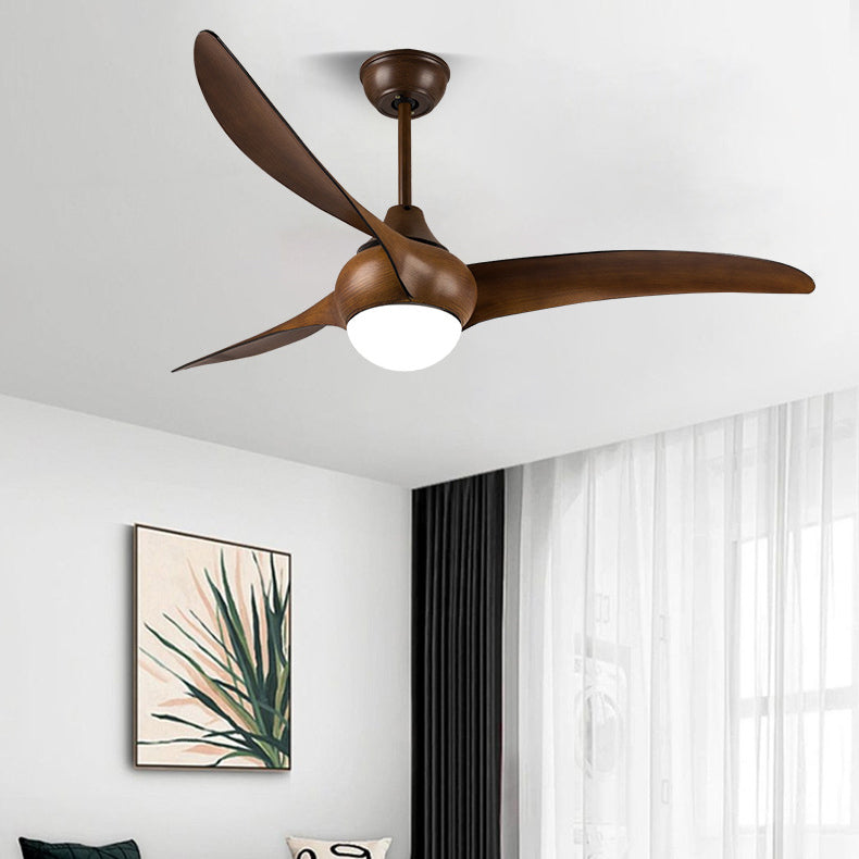 Retro Fan Blade Acrylic LED Fan Light