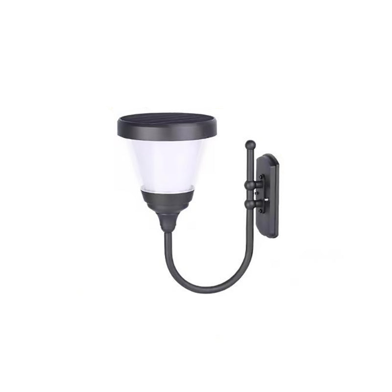 Contemporary Aluminum Arc Arm LED Wall Sconce